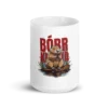 Mug with beaver image and text "Bóbr Kurwa"